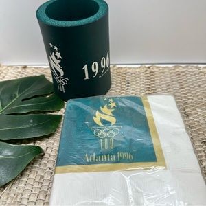 ATLANTA OLYMPICS COOZIE AND NAPKINS